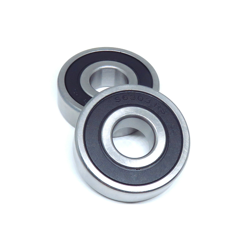 S6303ZZ S6303 2RS Stainless Steel Ball Bearing 17x47x14mm